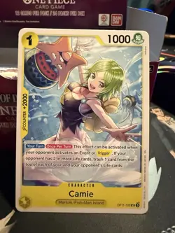 One Piece TCG Camie OP11-102 A Fist of Divine Speed Regular - Image 1