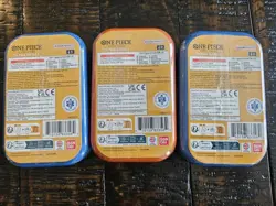 One Piece Tin Pack Set Vol 2 Set of 3 | TS-02 OP-13 | Sealed Bandai Ships Fast - Image 2