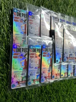 LIMITED RARE One Piece Monkey.D.Luffy US College Basketball Promo Card *DESC* - Image 4