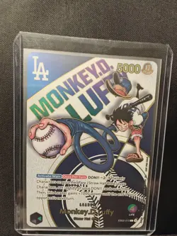 Bandai One Piece Card Game Monkey D. Luffy dodgers promo - Image 1