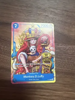Monkey.D.Luffy (2nd Anniversary Stamped Promo) P-043 - One Piece TCG - English - Image 1