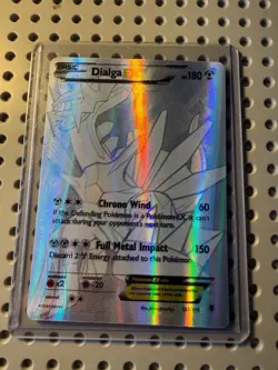 2014 Pokemon XY Full Art Dialga Ex Holo Phantom Forces 122/119 LP-NM - Image 1