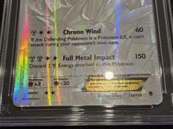 ACE 8 2014 POKEMON XY PHANTOM FORCES #122 FULL ART/DIALGA EX NOT PSA - Image 4