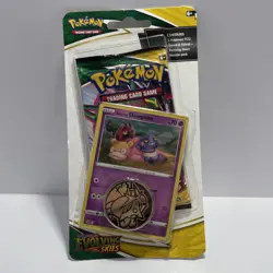 Pokemon TCG Evolving Skies Checklane Blister Pack with SLOWPOKE Promo SEALED - Image 1