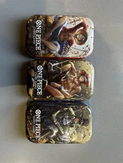 ONE PIECE CARD GAME - TIN PACK SET VOL. 2 (TS-02, OP13) x 3 READY TO SHIP - Image 2