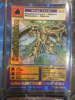 Digimon CCG 1999 Holographic Lot Of 4 Cards - Image 2