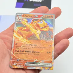CARTA POKEMON CARD - CHARIZARD EX 006/165 - ITA - 151 - 2023 - NEAR MINT - Image 3