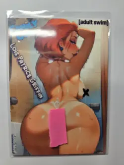 Lois Patrice Griffin Custom Glow In The Dark Waifu Card feet Fan Art - Image 1