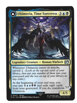 Magic The Gathering Final Fantasy Cards Ultimecia, Time Sorceress - Image 1