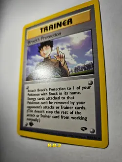 Pokemon TCG | Gym Challenge | Brock's Protection | 1st Edition Card | 101/132 - Image 4
