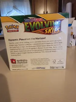 Pokemon Sword & Shield Evolving Skies Booster Box 36 Packs FACTORY - Image 3
