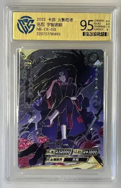 CCG Itachi TCG Trading Card Gem SSP Mint Naruto NR-CR-013 9.5 KaYou Uchiha CCG - Image 1