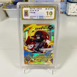 KaYou Naruto TCG CCG Trading Card Uchiha Itachi SSP NR-SP-069 10 Gem Mint rare - Image 1