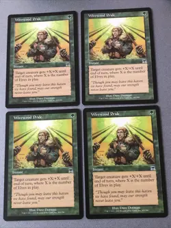 Wirewood Pride X4 Onslaught Ex /NM Condition See Pics Front Back - Image 1