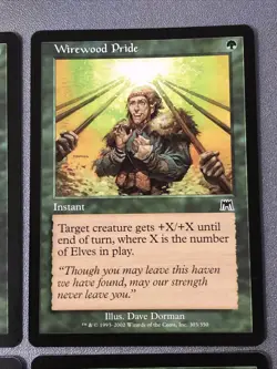 Wirewood Pride X4 Onslaught Ex /NM Condition See Pics Front Back - Image 5