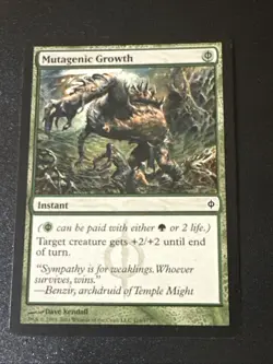 Mutagenic Growth x1 New Phyrexia NM Condition See Pic Front Back - Image 1