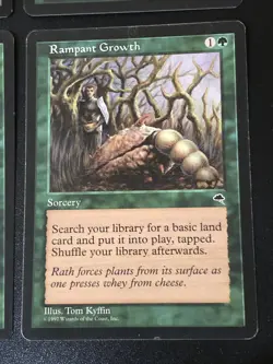 Rampant Growth X4 Tempest Ex Condition See Pics Front Back - Image 2