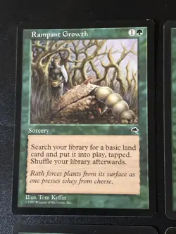 Rampant Growth X4 Tempest Ex Condition See Pics Front Back - Image 4