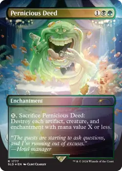 MTG Foil - Pernicious Deed (Rainbow Foil) - 1777 / NM / English - Image 1