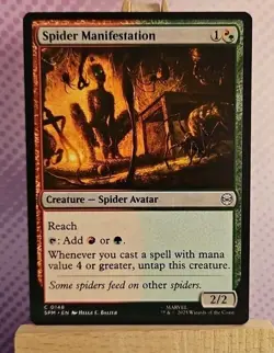 MTG: Spider Manifestation 0148 - Marvel's Spider-Man - NM Condition - Image 1