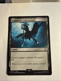 Magic The Gathering Sephiroth's Intervention Final Fantasy Regular - Image 1