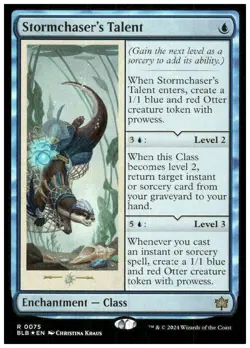 MTG Stormchaser's Talent Bloomburrow #0075 FOIL - Image 1