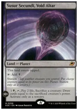 Edge of Eternities #259 Susur Secundi, Void Altar - Image 1