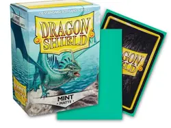 Dragon Shield Sleeves: Standard Matte - Mint 100CT - Image 1
