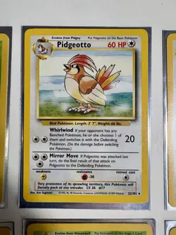 Vintage Pokemon Card Lot, Base Set Non Holo Rare, Lot of 12 Cards: NM-MP - Image 4