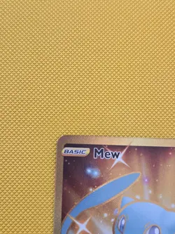 Mew 025/025 Pokemon TCG SWSH Celebrations 25th Anniversary Gold Holo Rare - Image 2
