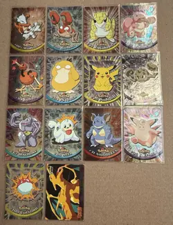 2000 Topps Pokemon TV Animation Edition (14 Cards Included All Foil) - Image 2
