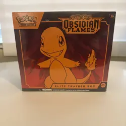 Pokemon: Scarlet & Violet 3: Obsidian Flames Elite Trainer Box - 9 Packs 820650853913 - Image 1