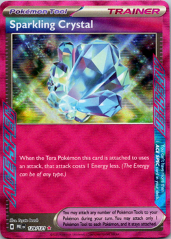 Pokemon TCG - Sparkling Crystal 129/131 Ace Spec - Prismatic Evolutions - NM - Image 1