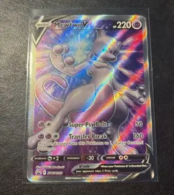 Mewtwo V SWSH229 SWSH: Sword & Shield Full Art Promo Pokemon TCG - NM - Image 1