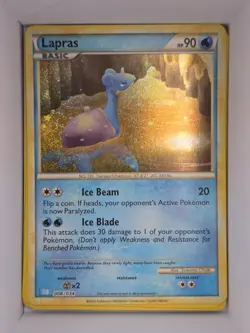 Pokemon TCG Lapras 008/034 Trading Card Game Classic (CL) Holo Near Mint - Image 1
