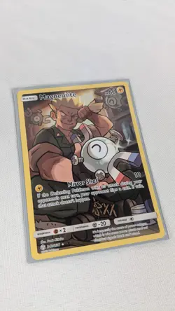 Pokemon TCG Card S&M Cosmic Eclipse - Magnemite Secret Character Rare 242/236 - Image 2