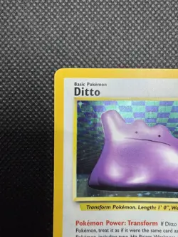 Pokemon English Fossil Ditto Holo #3/62 1999 WOTC Wizards of the Coast LP - Image 3