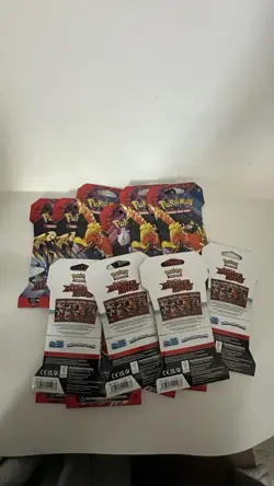Pokemon TCG Destined Rivals Sleeved Booster Packs Lot of 14 Sealed - Image 2