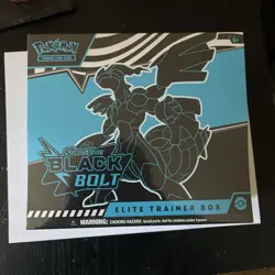 Pokemon TCG Scarlet & Violet Black Bolt Elite Trainer Box Etb Factory Sealed NEW - Image 1