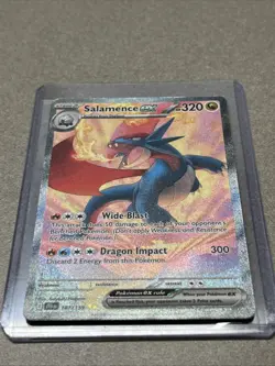 Pokemon SV Journey Together Salamence ex #187/159 SIR - Image 2