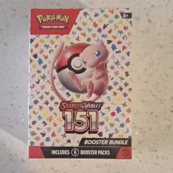 Pokemon TCG Scarlet & Violet 151 Booster Bundle Box 6 Packs - Image 1