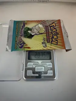WOTC Pokemon Gym Hero’s Booster Pack Long Crimp Lt. Surge Artwork Sealed 20.75g* - Image 3