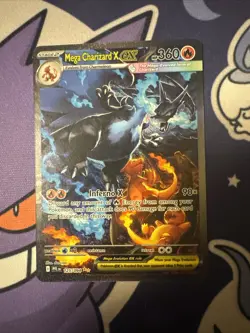 2025 Pokemon Phantasmal Flames 125/094 Mega Charizard X ex SIR / NM 🔥 - Image 1