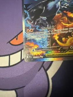 2025 Pokemon Phantasmal Flames 125/094 Mega Charizard X ex SIR / NM 🔥 - Image 3