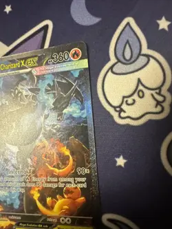2025 Pokemon Phantasmal Flames 125/094 Mega Charizard X ex SIR / NM 🔥 - Image 5