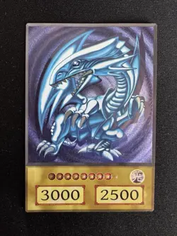 Yu-Gi-Oh Blue-Eyes White Dragon Ultimate Rare Anime Card - Image 1