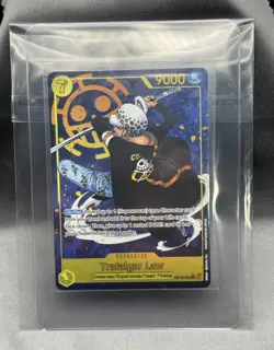 Trafalgar Law OP10-119 ALT SEC Parallel Royal Blood ONE PIECE Card English - Image 3