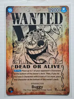 One Piece Buggy OP09-051 Wanted Poster SP - Emperors In The New World - English - Image 1