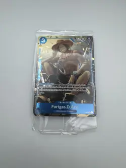 Sealed One Piece TCG Portgas D Ace P-074 Tin Set Vol 2 Promo English Bent Corner - Image 1