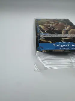 Sealed One Piece TCG Portgas D Ace P-074 Tin Set Vol 2 Promo English Bent Corner - Image 2